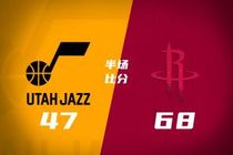 火箭14失误半场领先爵士23分 小贾巴里22+6 杜兰特9助 马卡18分