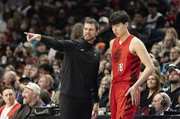 杨瀚森如何能获得更多时间?斯普利特:他需要更快 防守上更稳定