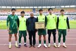浙江足协:王钰栋等5名浙江球员领取U23亚洲杯杰出贡献奖牌