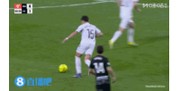 今日实现了！居莱尔曾多次尝试超远吊射，如今68米吊射破门