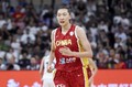 手感火热！韩旭半场5中5超高效拿下12分3篮板