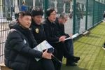 李国旭、张耀坤、徐晖现场指导，携手助力大连队备战东北超