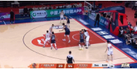 火锅全送外援了！徐昕补防钉板大帽萨林杰补篮