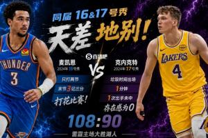 ?同届16&17号秀！麦凯恩末节三分封神 克内克特“查无此人”