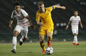 ESPN:澳大利亚队中场球员赖利・麦格里将因伤错过今夏世界杯