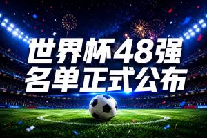 倒计时10天!世界杯48强球员名单全部公布,史上最大规模世界杯