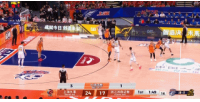 手有点硬啊！赵岩昊空切上空篮竟然弹框不中