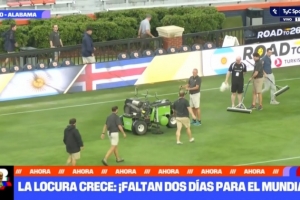 阿媒:赛前下暴雨但球场排水良好,阿根廷vs冰岛热身赛正常举行