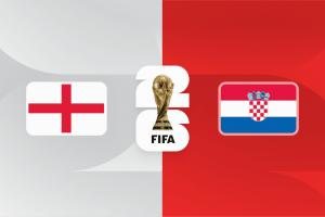 世界杯-英格兰vs克罗地亚首发:凯恩领衔!莫德里奇PK贝林厄姆