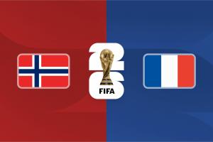世界杯-挪威vs法国首发:姆巴佩先发哈兰德替补!登贝莱出战